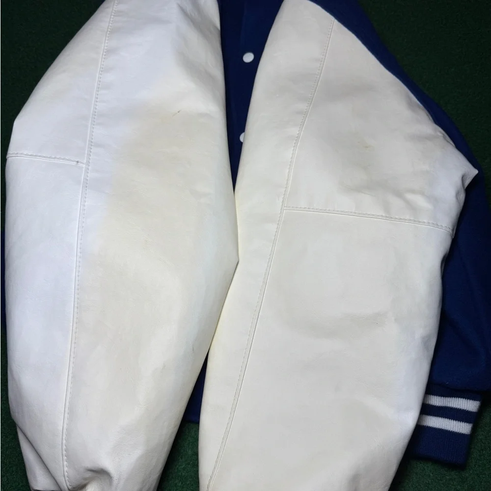 Vintage Fort Leboeuf Football Blank L/XL 90s Wool Varisty High School Jacket